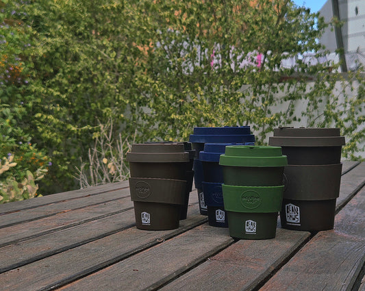 Ecocoffee cup with BH logo