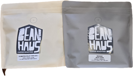 Terra Essence Duo
India Monsooned Malabar Γ Nicaragua Nueva Segovia
A bold union of earth and craft.