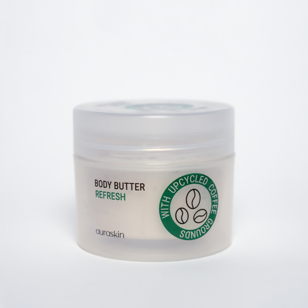 BODY BUTTER REFRESH (with upcycled coffee)Auraskin 200ml