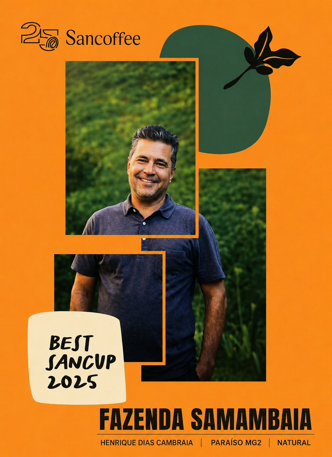 Brazil Fazenda Samambaia | Paraíso MG2 Natural | BEST SANCUP 2025