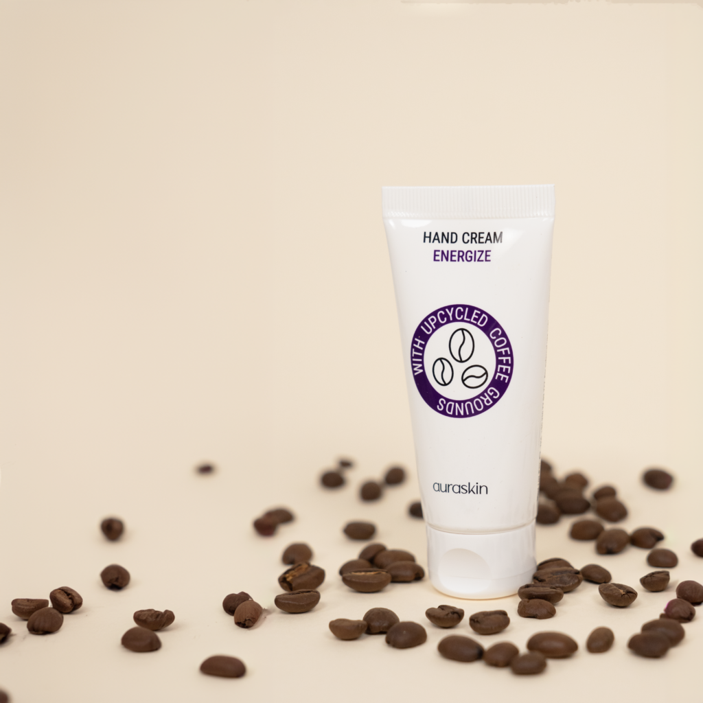 Hand Cream Energize (with upcycled coffee) Auraskin