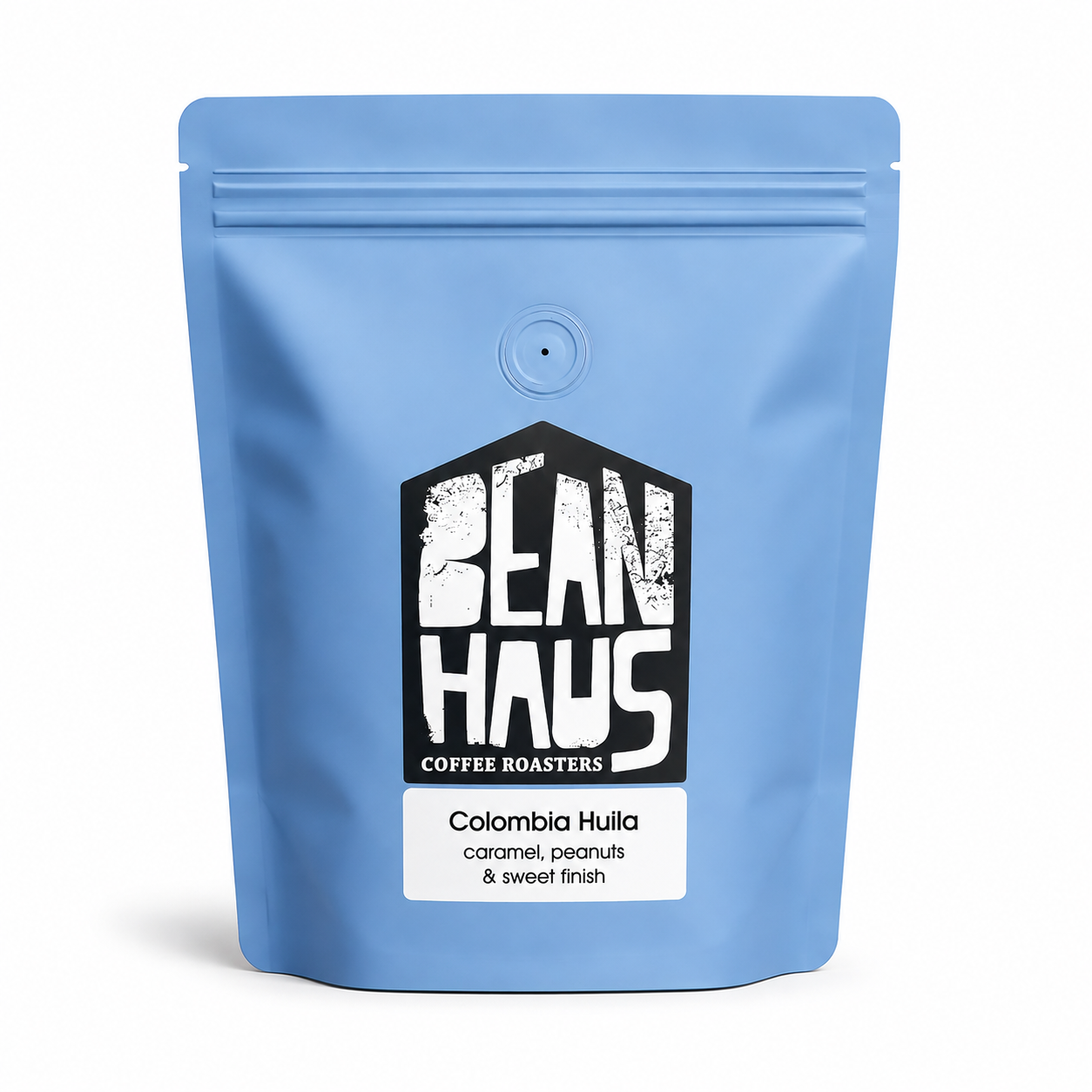 Colombia Huila specialty coffee beans by BeanHaus Coffee Roasters, freshly roasted in Cyprus – caramel, peanuts and sweet finish
