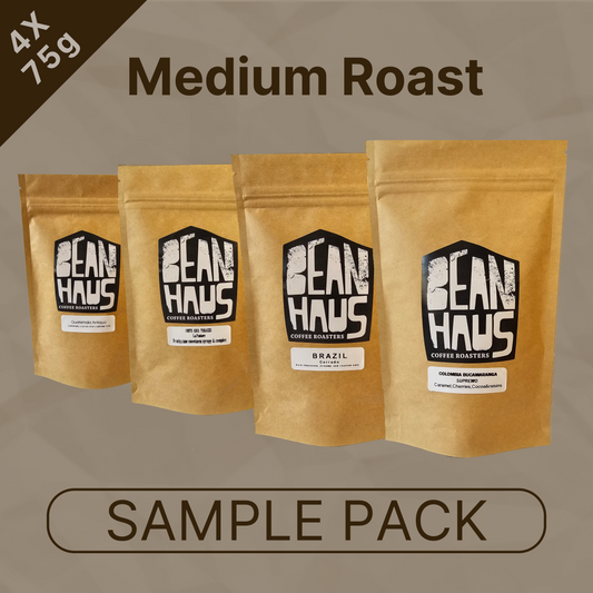 Med Roast 4x 75g Sample Pack