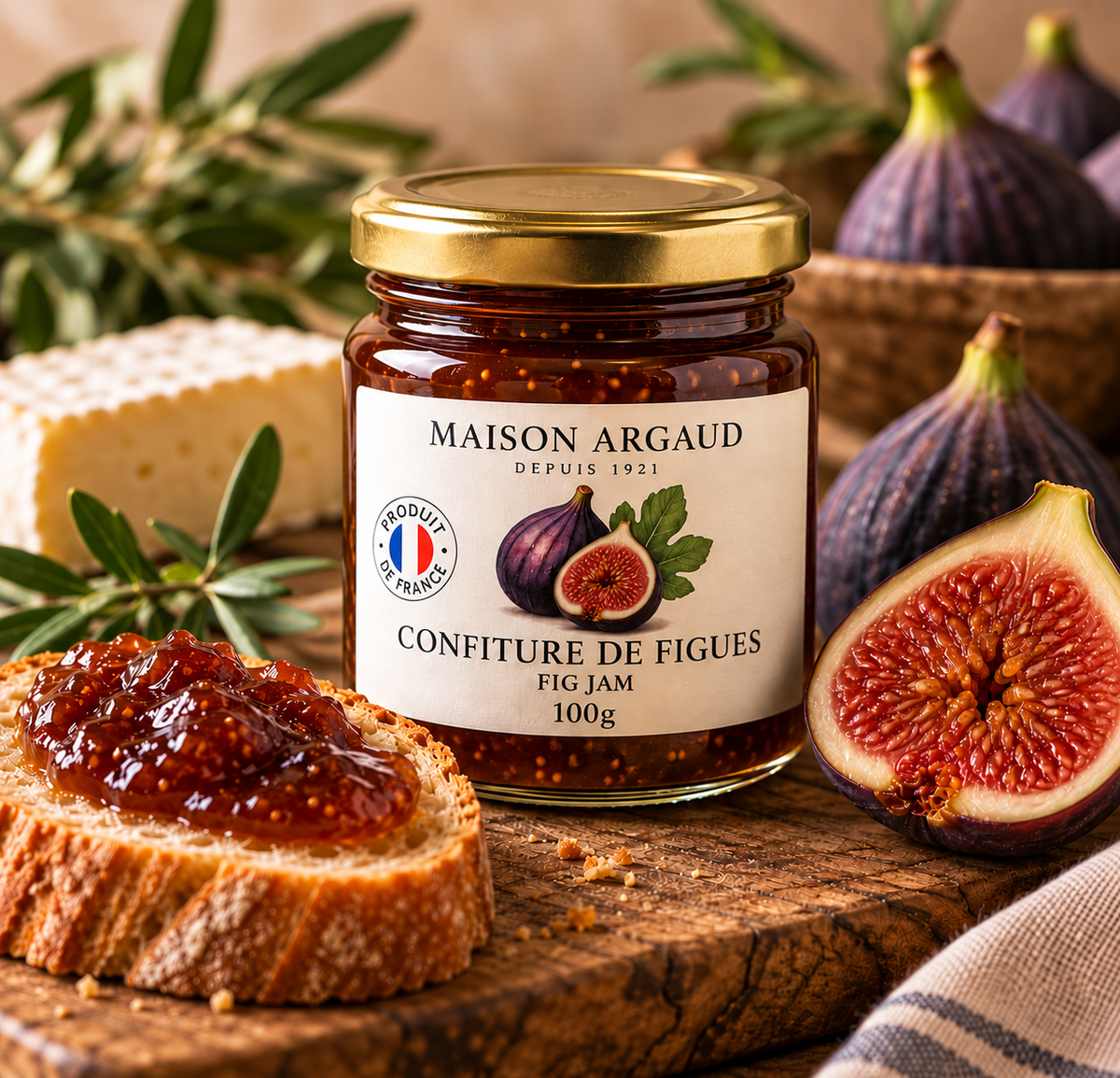 Maison Argaud Confiture de Figues 100g