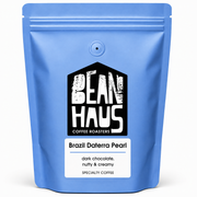 Brazil Daterra Pearl specialty coffee beans by BeanHaus Coffee Roasters, freshly roasted in Cyprus – dark chocolate, nutty and creamy