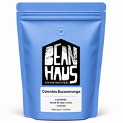 Colombia Bucaramanga specialty coffee beans by BeanHaus Coffee Roasters, freshly roasted in Cyprus – caramel, floral, ripe fruits and cocoa