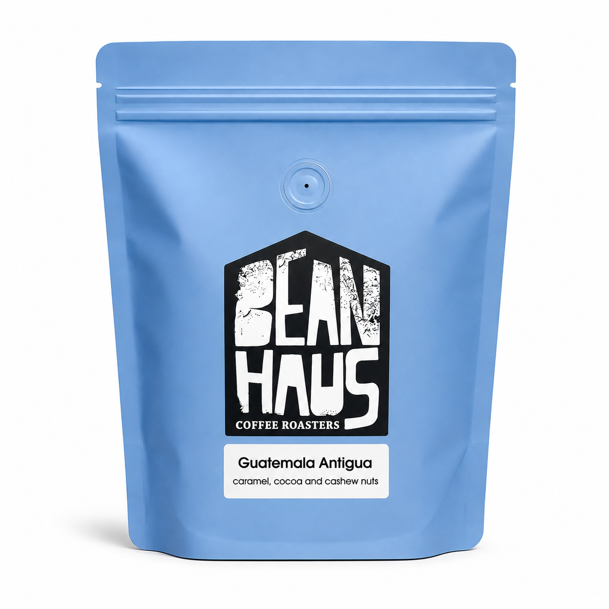 Guatemala Antigua specialty coffee beans by BeanHaus Coffee Roasters, freshly roasted in Cyprus – caramel, cocoa and cashew nuts