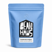 Guatemala Antigua specialty coffee beans by BeanHaus Coffee Roasters, freshly roasted in Cyprus – caramel, cocoa and cashew nuts