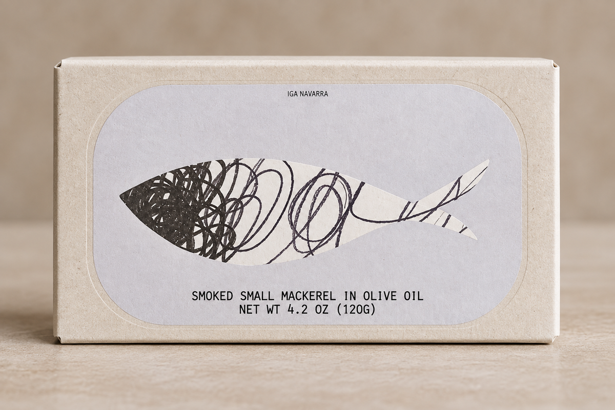 José Gourmet Smoked Small Mackerel in Olive Oil 120g