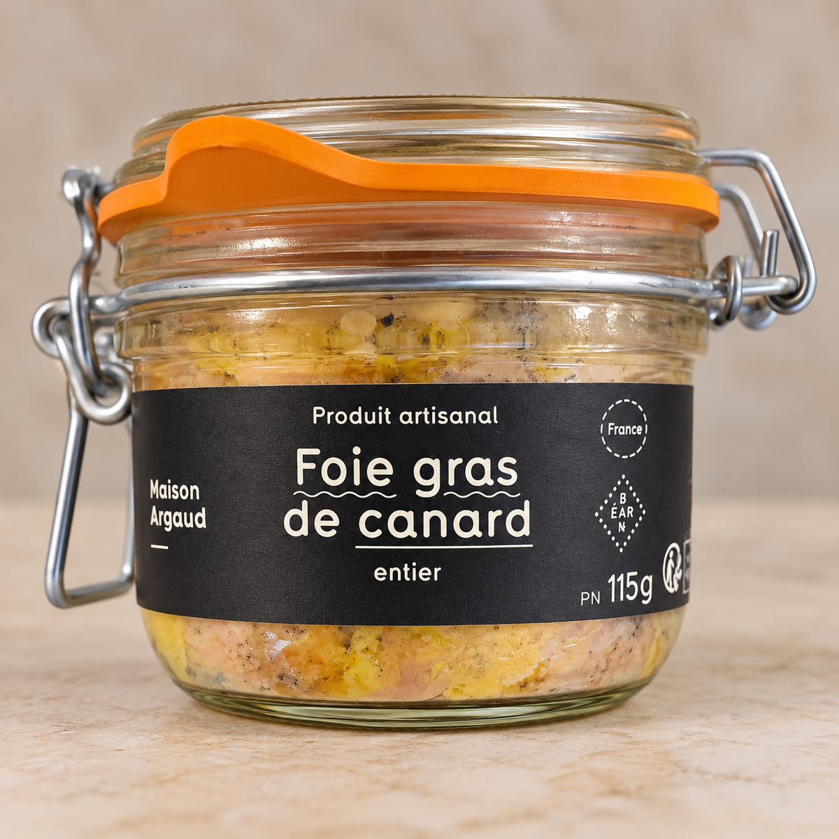 Maison Argaud Foie Gras de Canard Entier 115g