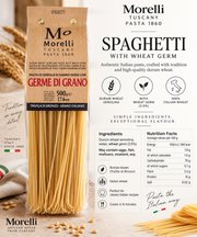 Morelli Spaghetti with Wheat Germ 500g – ingredients and nutrition facts