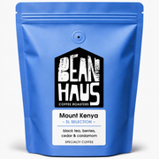 Mount Kenya SL Selection specialty coffee beans by BeanHaus Coffee Roasters, freshly roasted in Cyprus – black tea, berries, cedar and cardamom