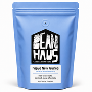Papua New Guinea Goroka Highlands specialty coffee beans by BeanHaus Coffee Roasters, freshly roasted in Cyprus – milk chocolate, berries and long aftertaste
