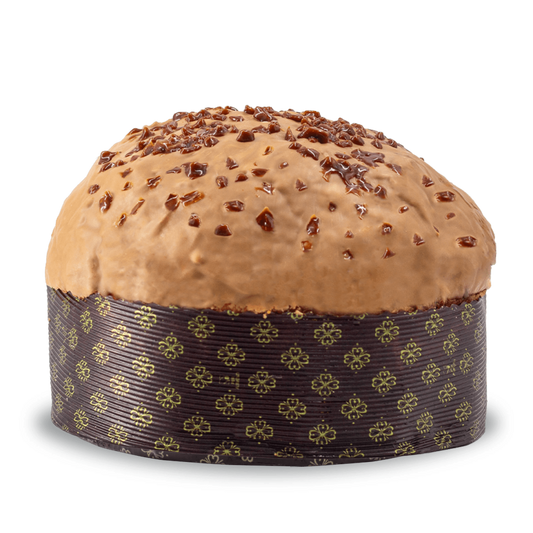 Penna Bakery salted caramel artisan panettone with official black gift box