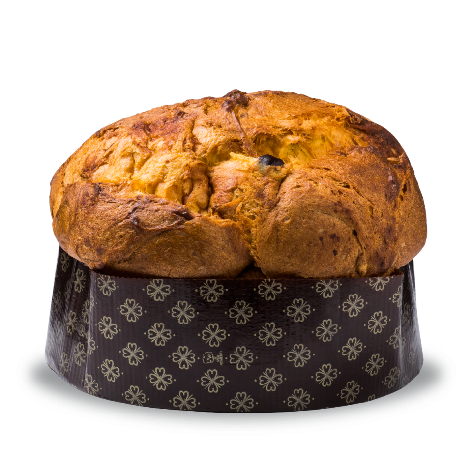 Penna Bakery white chocolate and Amarena artisan panettone with official gift box
