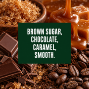 Peru La Cima tasting notes: brown sugar, chocolate, caramel, smooth