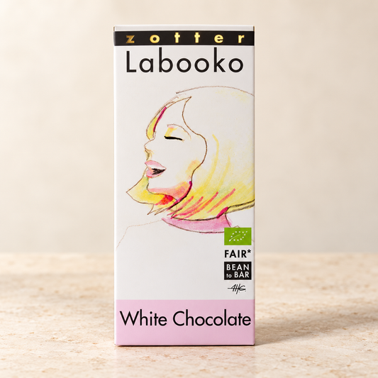 Zotter Labooko organic fair trade white chocolate, 70g